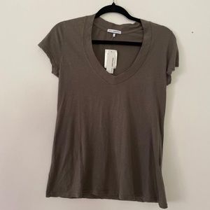 NWT James Perse V Neck Soft Cotton T Shirt
